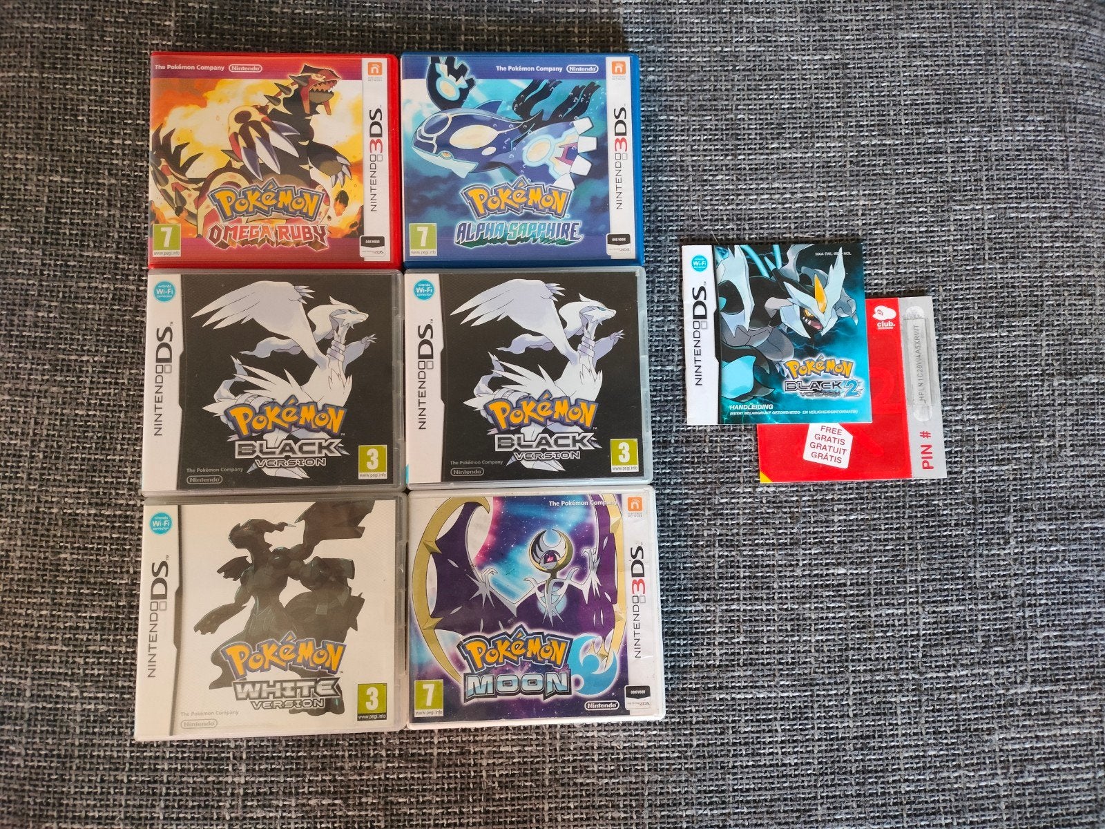 Pokémon doosje/gamecase/hoesje, Spelcomputers en Games, Avontuur en Actie, 1 speler, Ophalen of Verzenden, Zo goed als nieuw