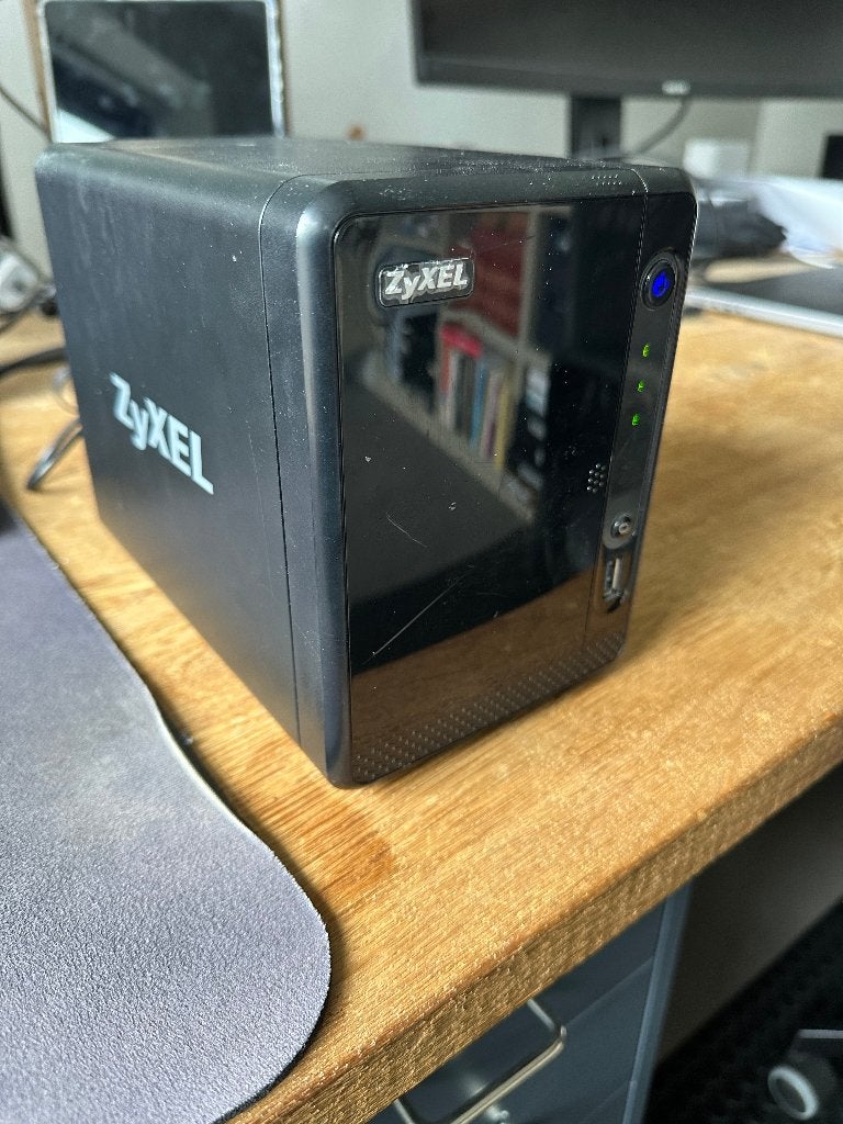 Zyxel NSA325-V2 NAS, Computers en Software, NAS, Verzenden, Gebruikt