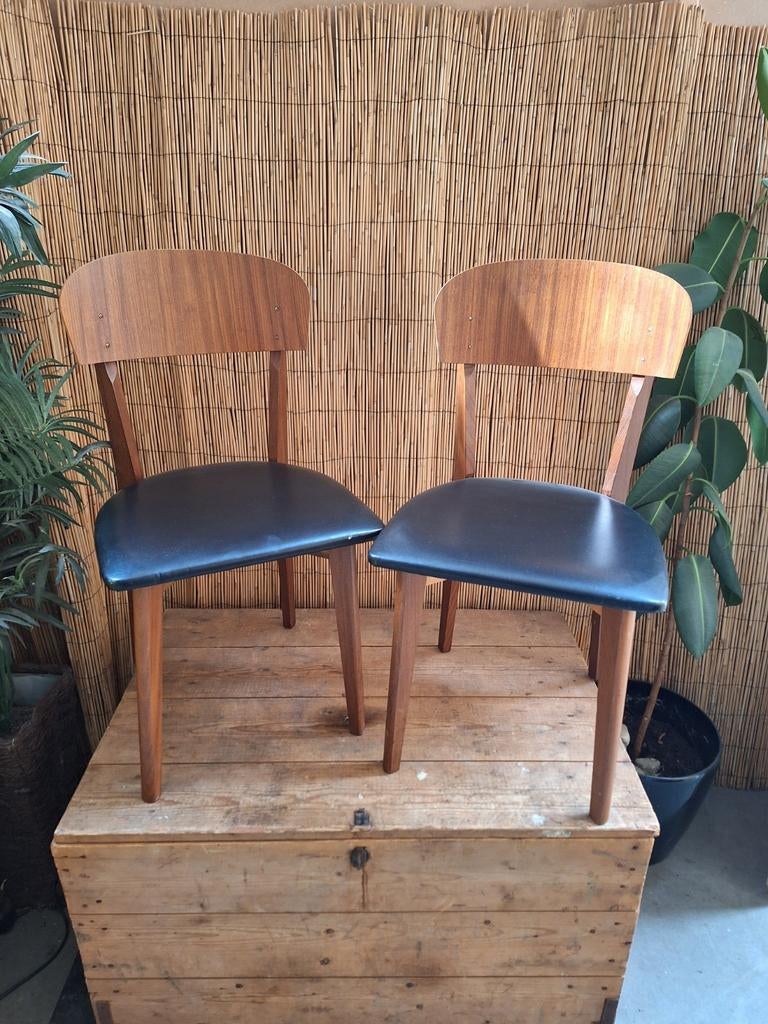 2 vintage stoelen, Ophalen, Huis en Inrichting