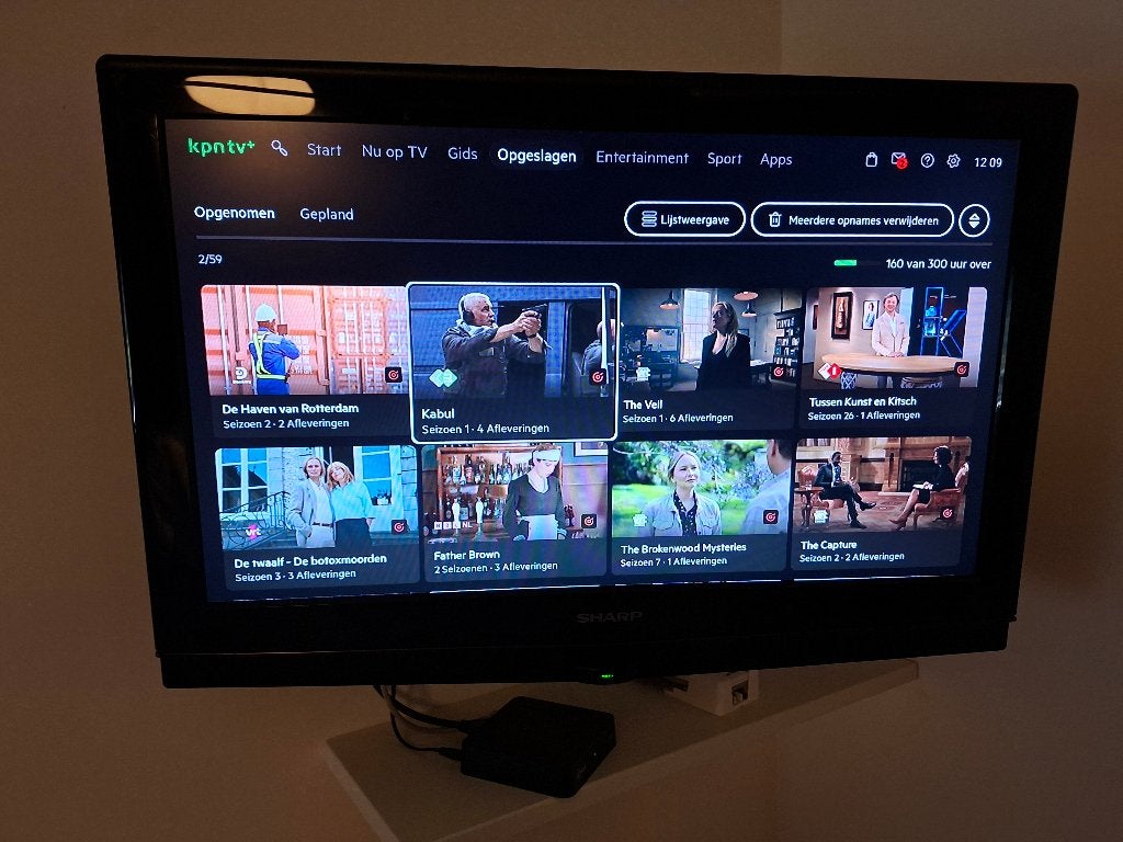 Tv 26 inch, Ophalen, Gebruikt, 50 Hz, Sharp