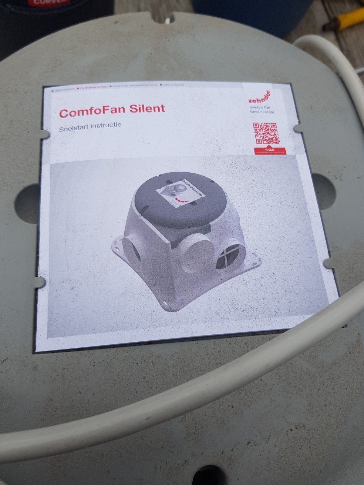 Te koop, Doe-het-zelf en Verbouw, Ventilatie en Afzuiging, Ophalen, Afzuiger