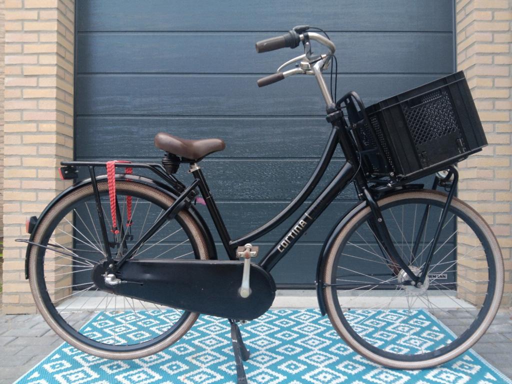 Cortina u4 D49/N3, Fietsen en Brommers, Fietsen | Dames | Omafietsen, Zo goed als nieuw, 47 tot 50 cm, Handrem, Versnellingen