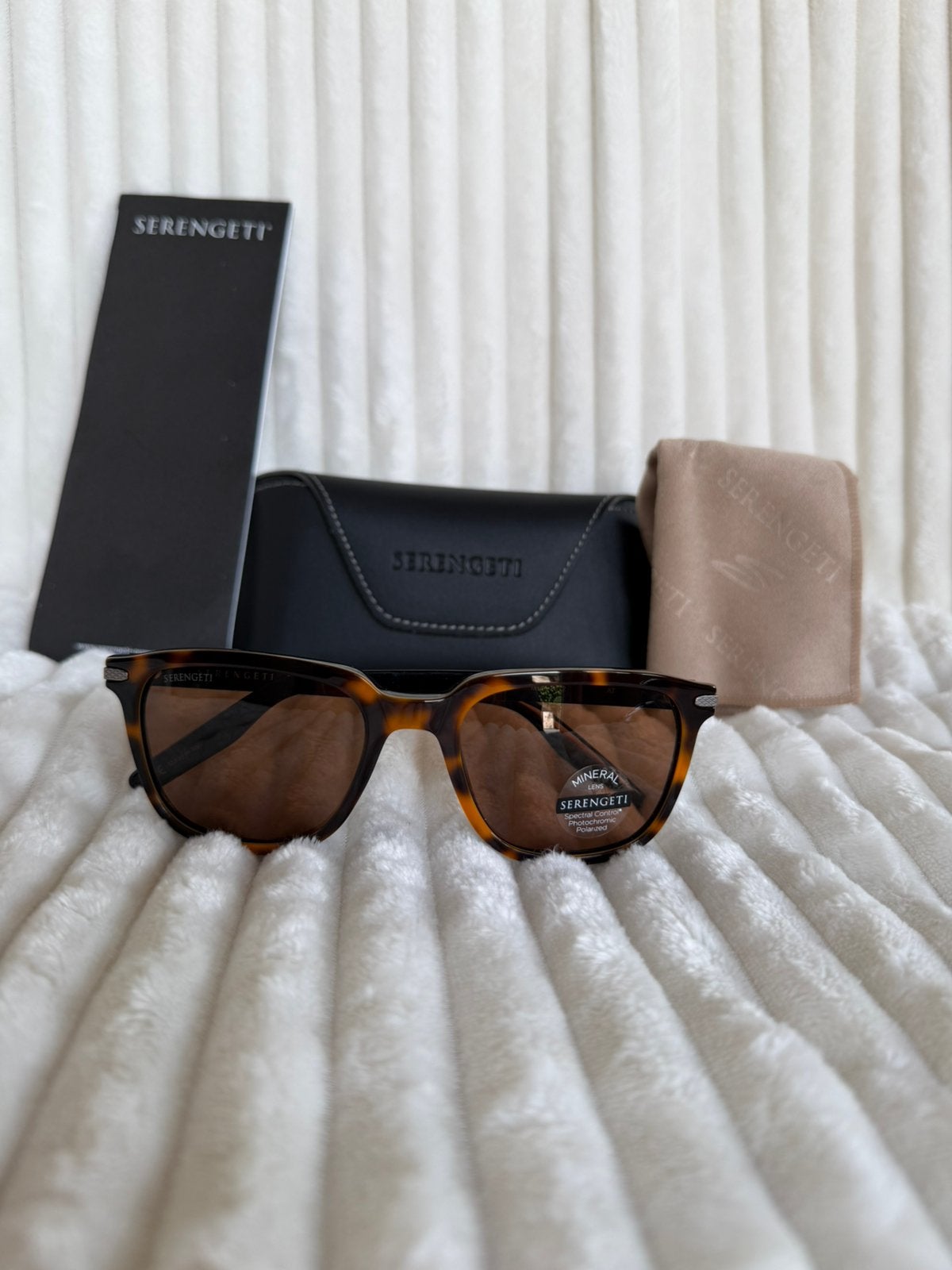 Serengeti Mattia 8472 garantie en btw-factuur, Zonnebril, Verzenden, Nieuw, Nvt