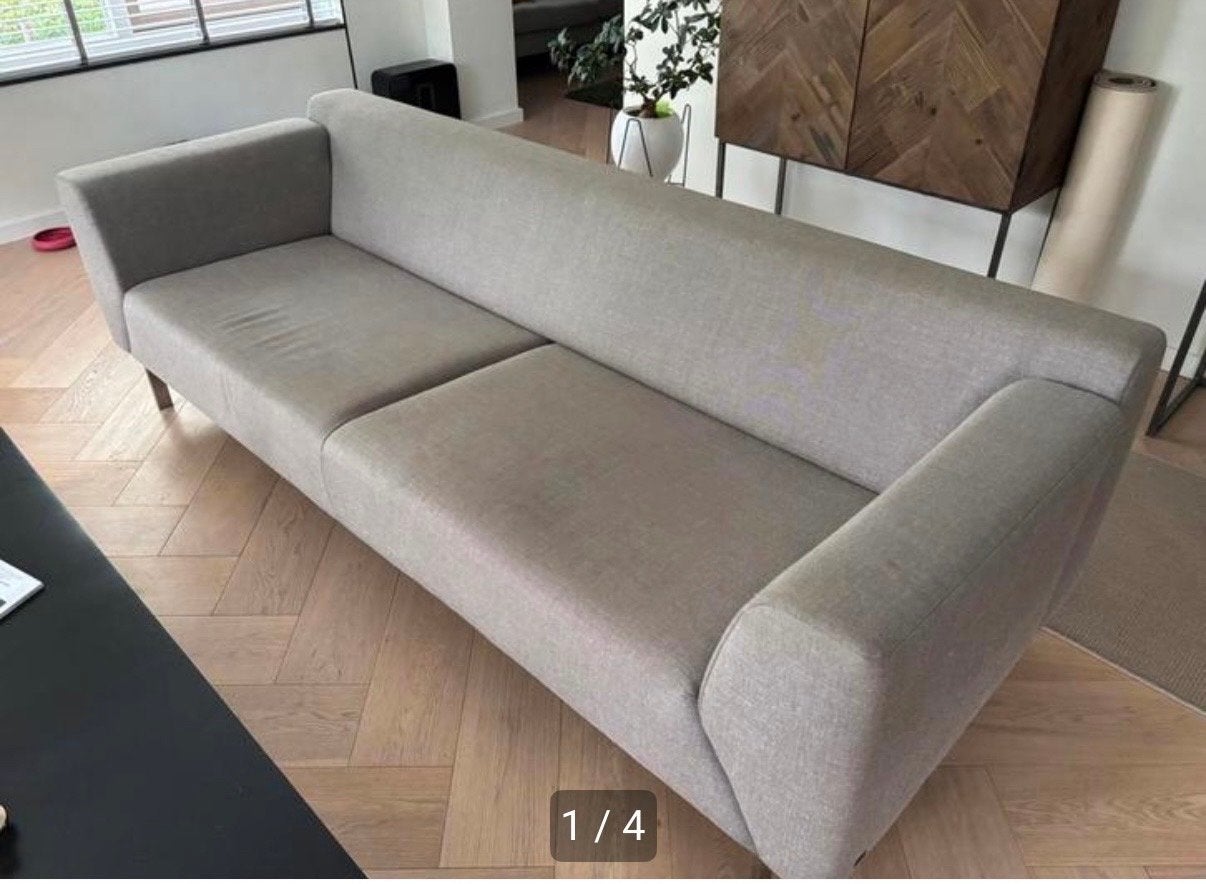 Rolf Benz Linea bank - 270 cm - Stijlvol en comfortabel, Huis en Inrichting, Ophalen, 250 tot 300 cm, Gebruikt, 75 tot 100 cm