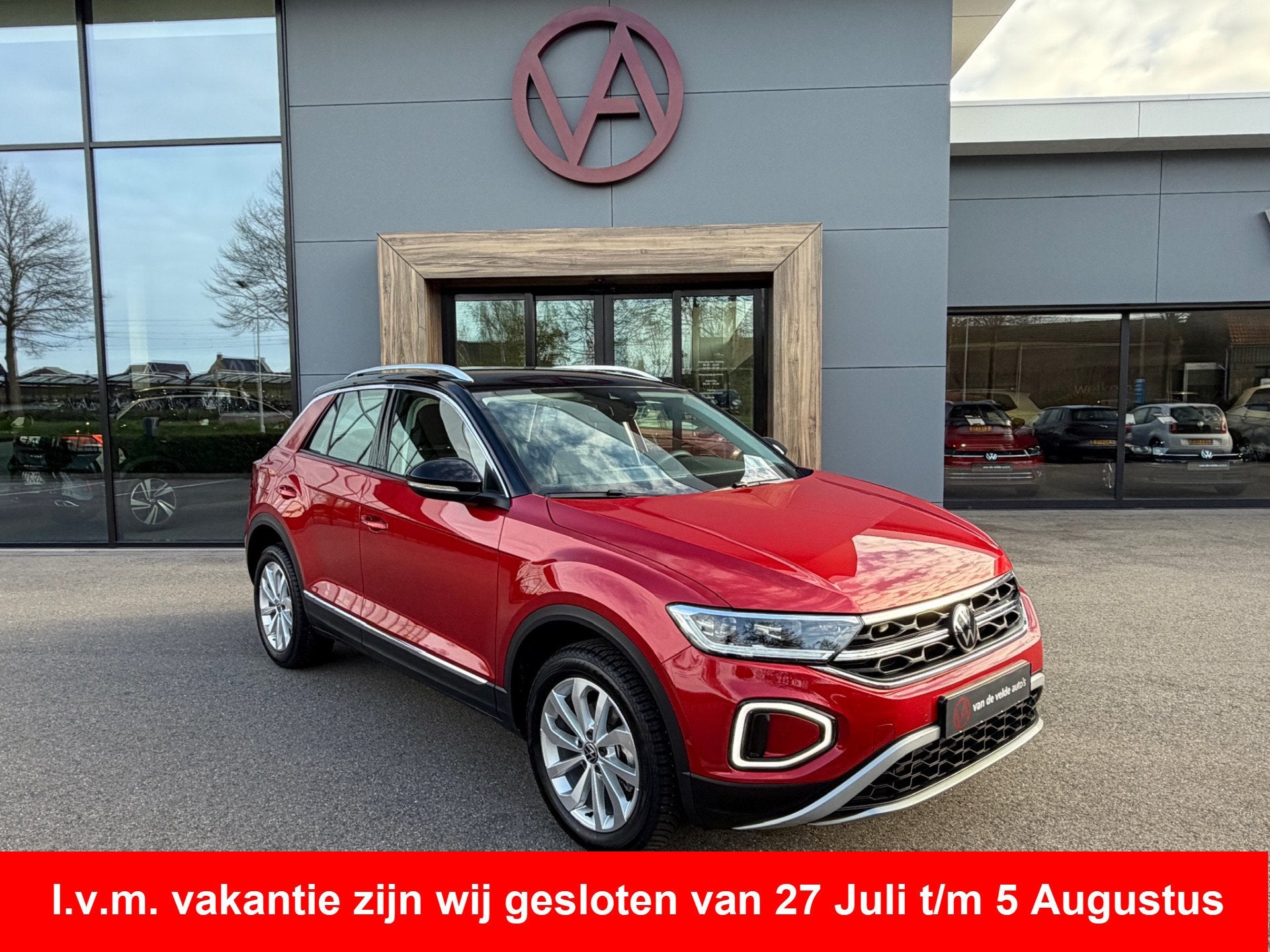 Volkswagen T-Roc 1.5 TSI 150pk DSG Style | Navigatie | Stand, Auto's, Volkswagen, 12 maanden, 1258 kg, Zwart, 4 cilinders