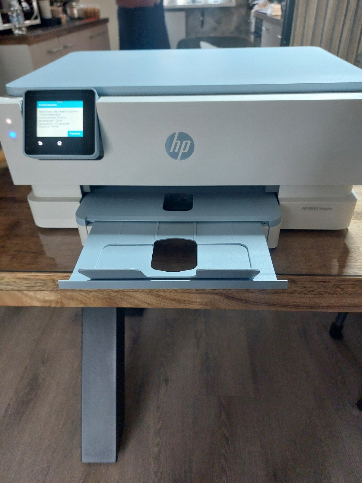 HP ENVY Inspire 7221e All-in-One Printer - Zo goed als nieuw, Computers en Software, Printers, Ophalen, Kleur printen, Inkjetprinter