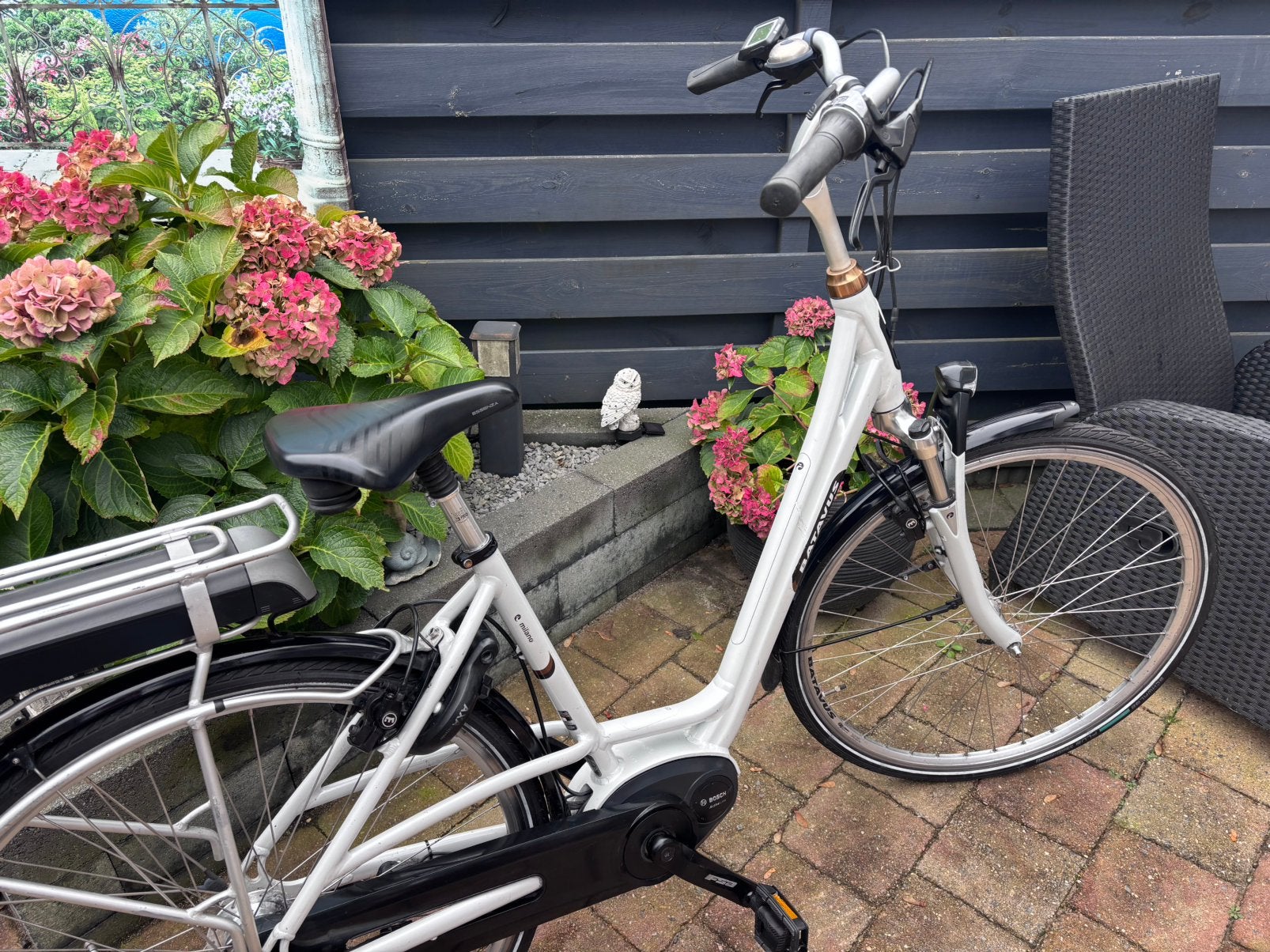 Mooie Batavus e-bike framehoogte 48cm bosch activeline, Fietsen en Brommers, 47 tot 51 cm, Ophalen, Zo goed als nieuw, Batavus