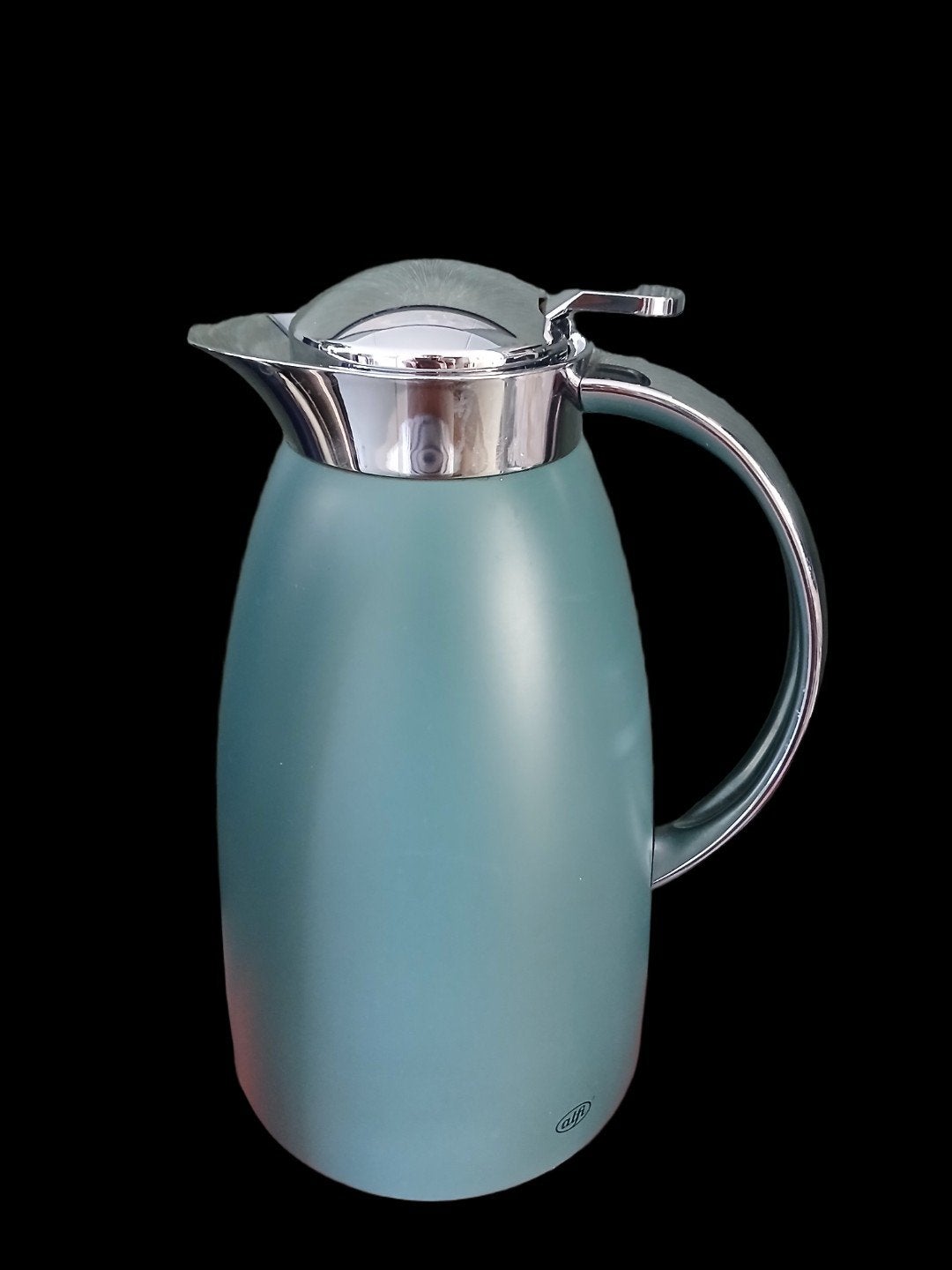 Alfi Thermoskan - Groen/Blauw - 1 Liter, Ophalen of Verzenden, Zo goed als nieuw, Metaal, Overige merken