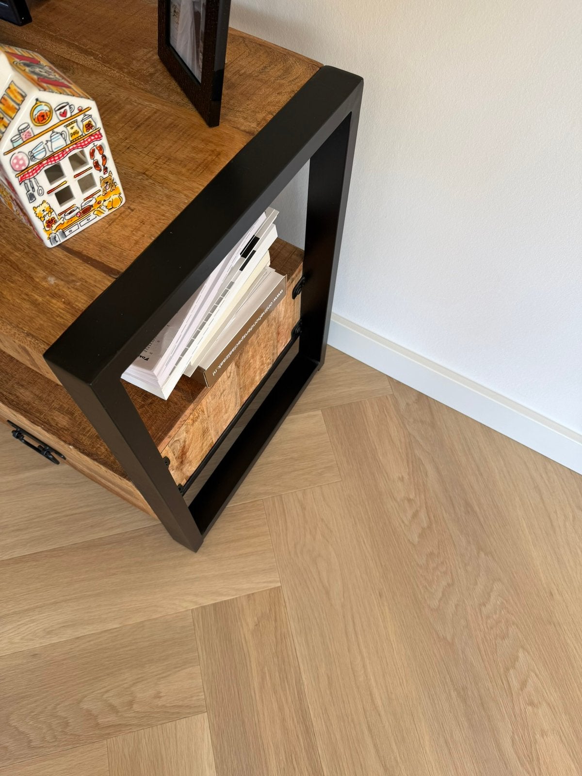 Tv meubel, Huis en Inrichting, Haarden, Ophalen of Verzenden, Zo goed als nieuw, Vrijstaande haard, Elektrische haard