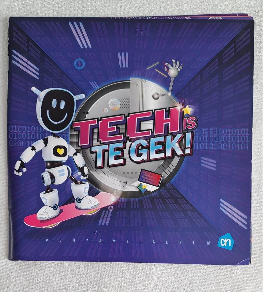 TECH is TE GEK! AH verzamelalbum: compleet, Albert Heijn, Ophalen of Verzenden