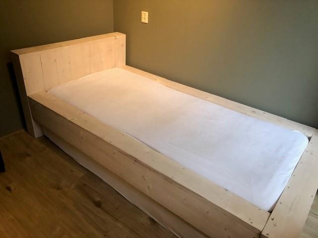 Bed kinderkamer, Huis en Inrichting, Slaapkamer | Bedden, Ophalen, Gebruikt, 90 cm, 200 cm