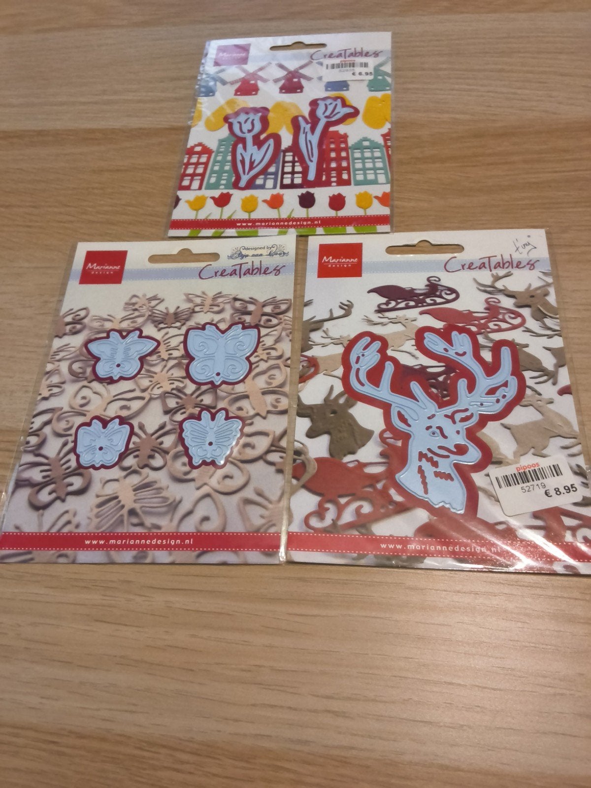 Marianne Design Creatables Snijmallen Set (3 stuks), Ophalen, Overige thema's, Gereedschap of Toebehoren, Nieuw