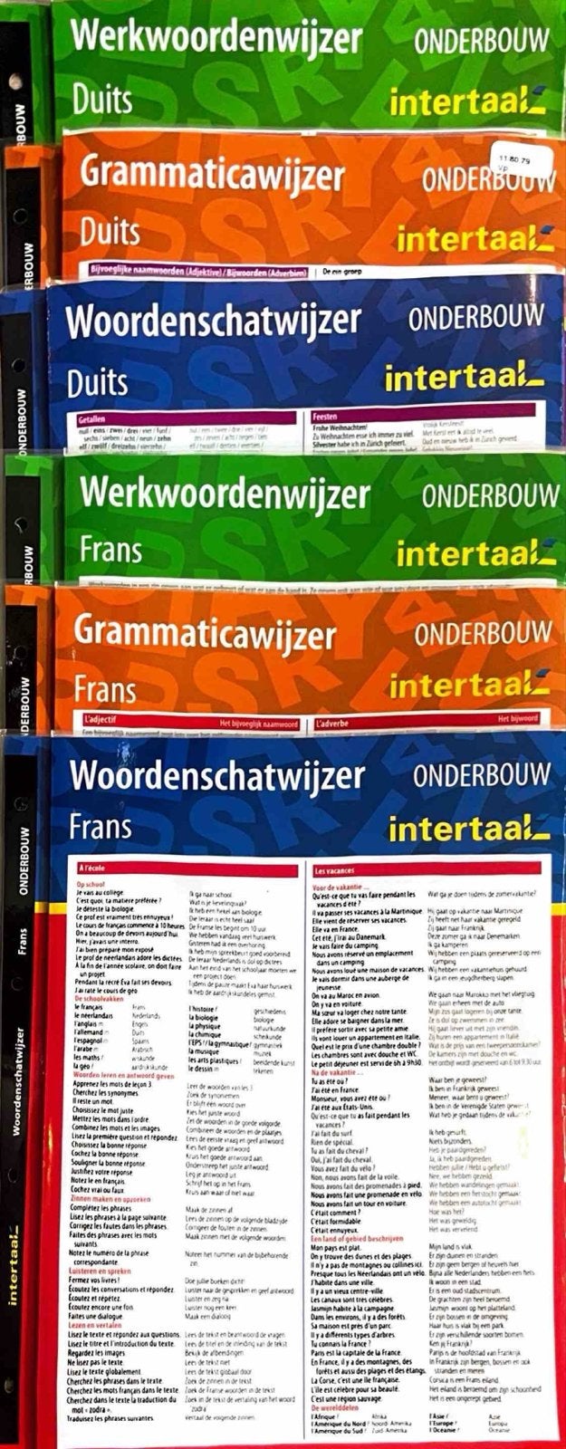 Intertaal Werkwoordenwijzer, Grammaticawijzer, Woordenschatw, Ophalen of Verzenden, Zo goed als nieuw