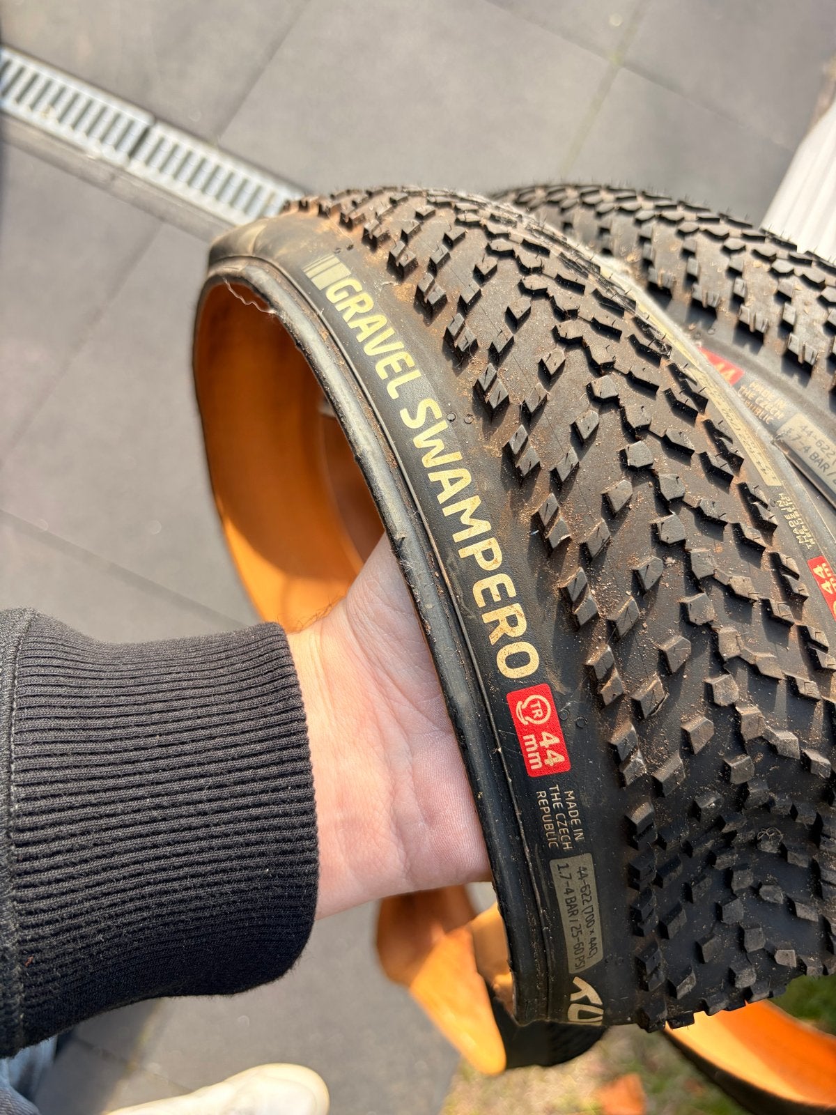 Set. Gravel tufo Swampero Banden 44mm, Fietsen en Brommers, Gebruikt, Band, Ophalen of Verzenden, Gravelbike