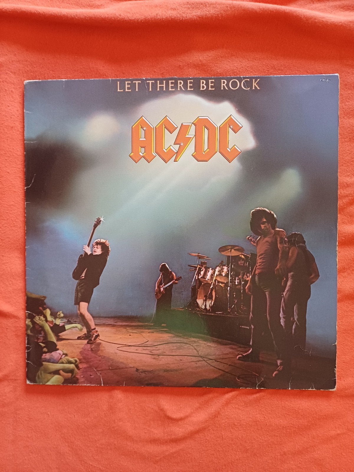 AC/DC - Let There Be Rock LP (1977), Gebruikt, Originele persing, Ophalen of Verzenden, 1970 - 1979