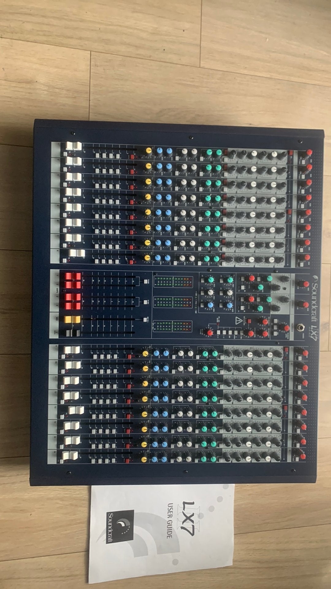 Soundcraft LX7 Mengpaneel, Ophalen of Verzenden, 10 tot 20 kanalen