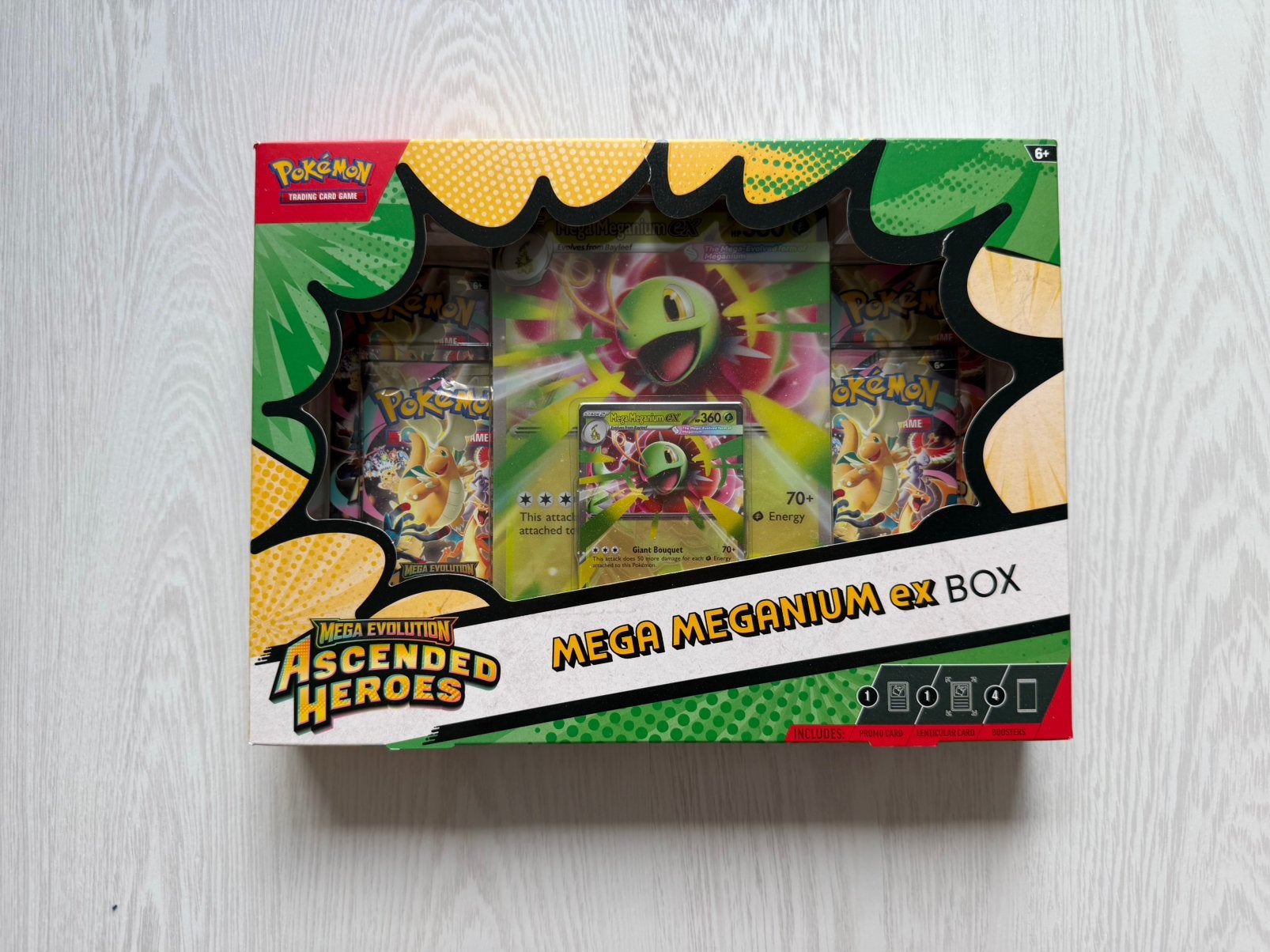 Pokémon - Ascended Heroes - Mega Meganium EX box, Ophalen of Verzenden, Nieuw