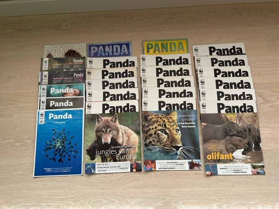 Panda WWF tijdschriften - Diverse edities uit 1999 - 2017, Ophalen of Verzenden, Gelezen, Wetenschap en Natuur