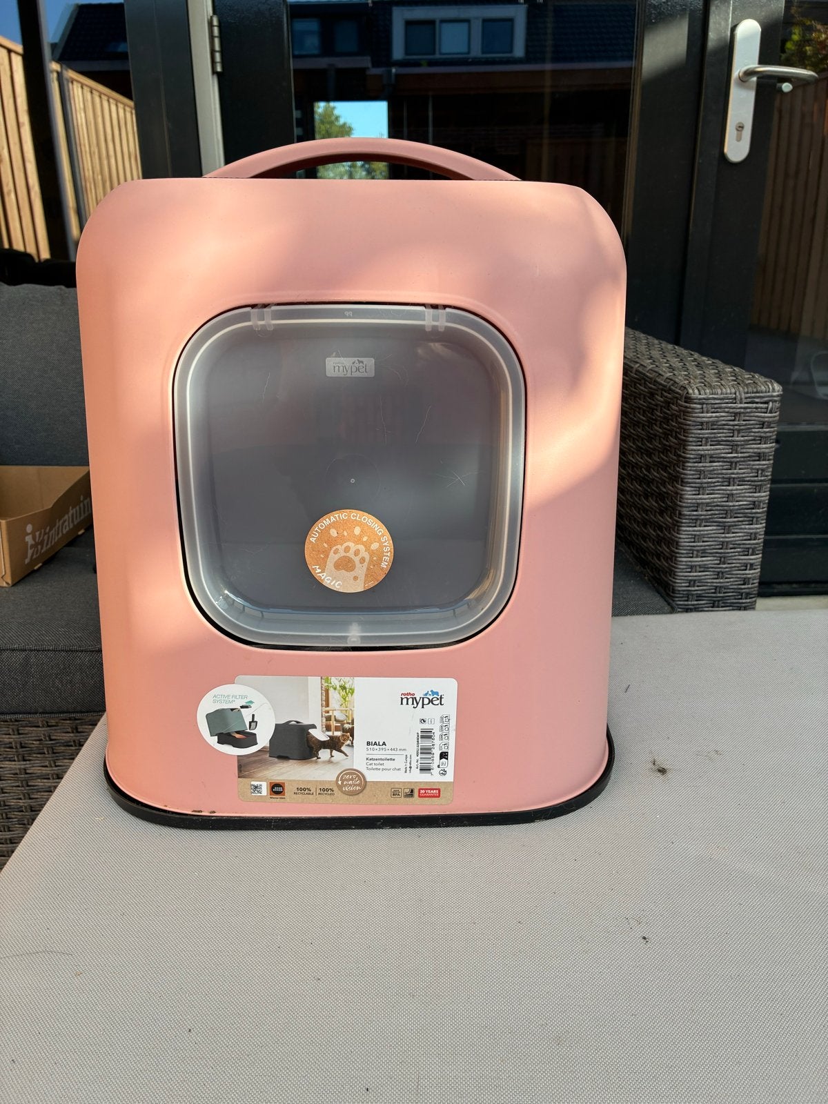 Kattenbak, Ophalen, Nieuw, Gesloten