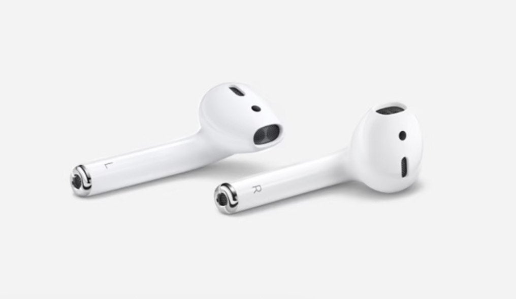 Apple AirPods 1e generatie zonder oplaadcase, Ophalen of Verzenden, Zo goed als nieuw, Overige merken, Draadloos