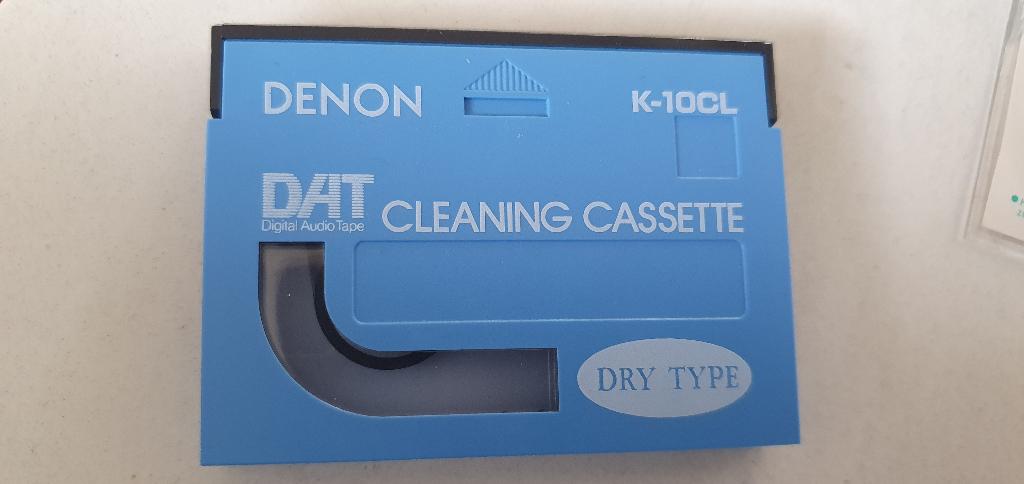 Denon DAT cleaning cassette K-10CL original dry type in doos, Ophalen of Verzenden, Zo goed als nieuw