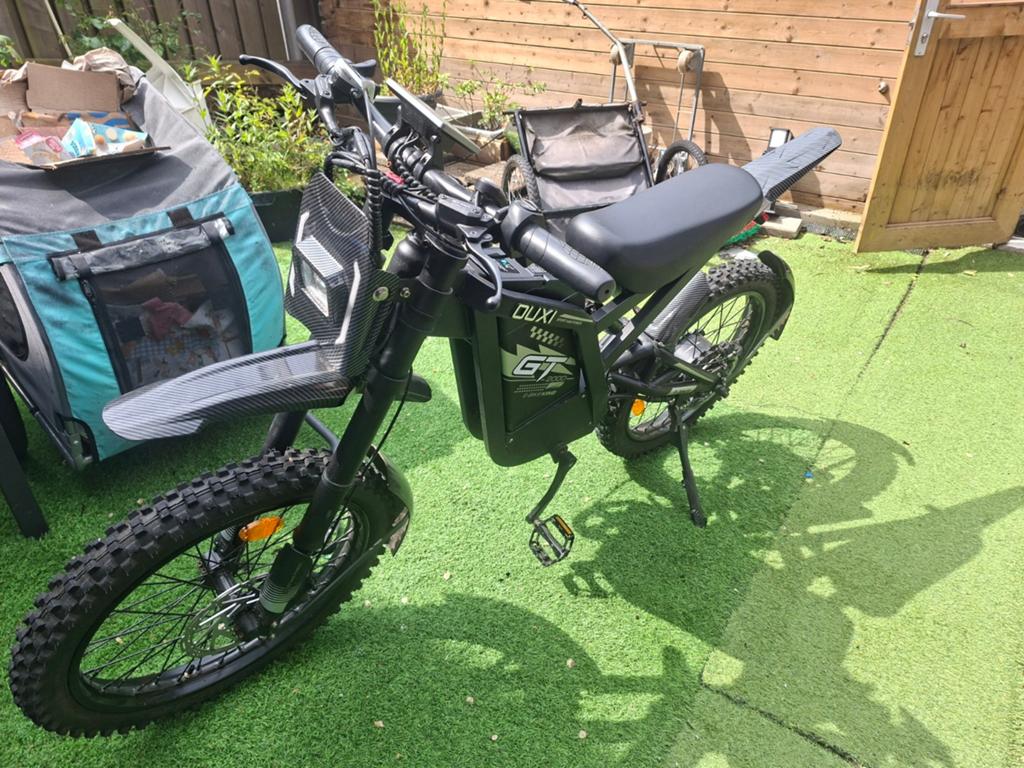 Ouxi GT2000 E-bike - Straatlegaal, weinig kilometers, Fietsen en Brommers, Elektrische fietsen, Ophalen, Zo goed als nieuw, Overige merken