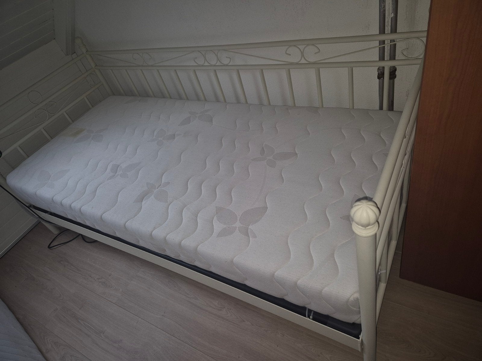 1 persoons elektrische bed, Huis en Inrichting, Ophalen, Gebruikt, 90 cm, Eenpersoons