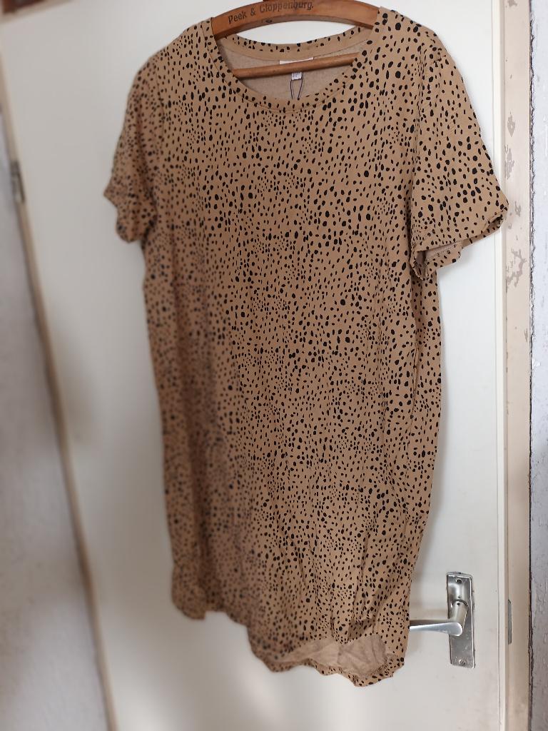 nieuwe camel jurk zomerjurk Only Carmakoma dierenprint L 44, Bruin, Maat 42/44 (L), Nieuw, Ophalen of Verzenden