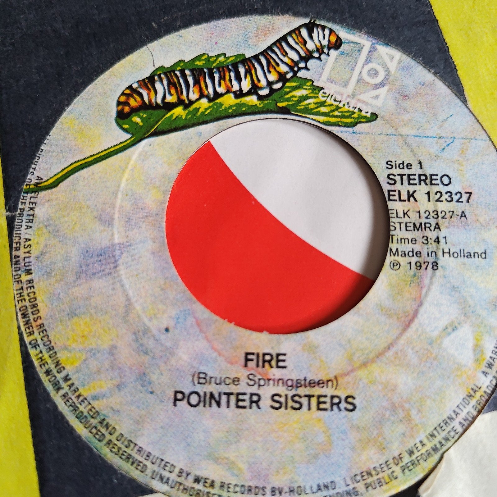 Pointer Sisters - Fire (Bruce Springsteen) 7 inch single, Gebruikt, 7 inch, Ophalen of Verzenden, Pop
