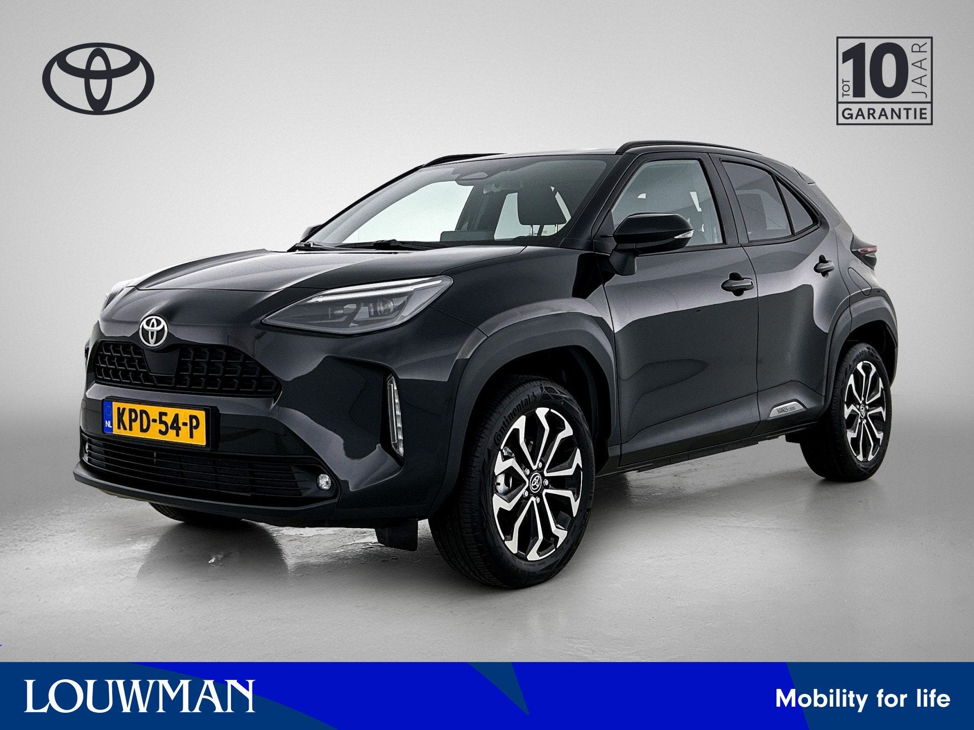 Toyota Yaris Cross 1.5 Hybrid 115 First Edition + | BTW Voer, Gebruikt, 116 pk, Zwart, 1490 cc