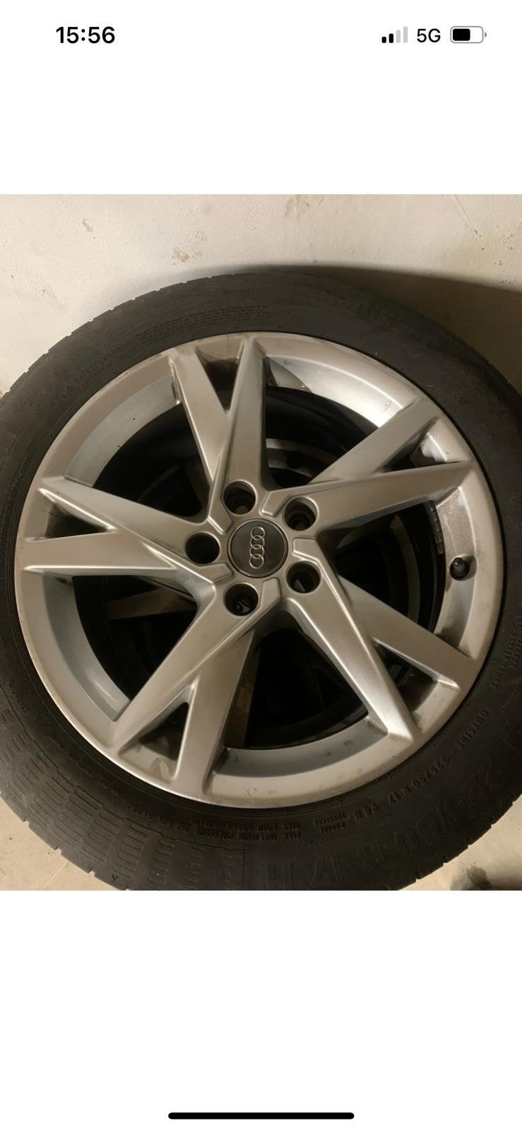 Audi Velgen met Zomerbanden 225/50 R17, Auto-onderdelen, Banden en Velgen, Ophalen