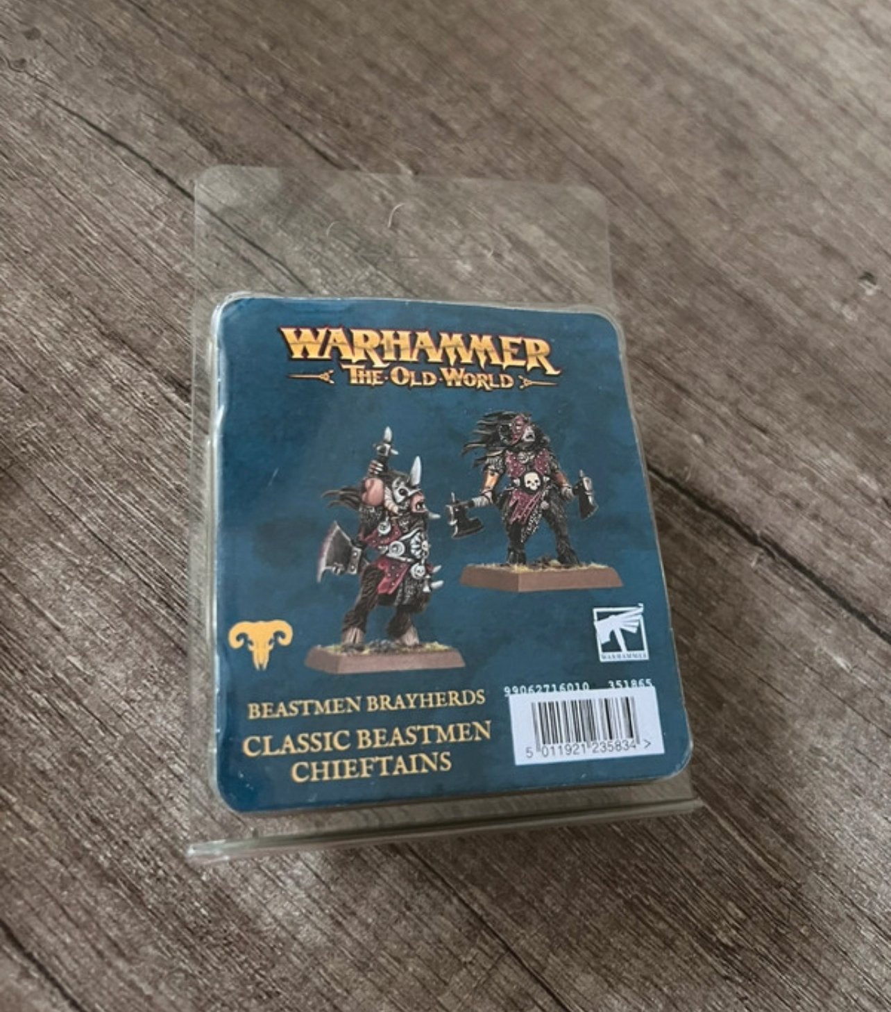 Warhammer old world beastman chieftans, Ophalen of Verzenden, Zo goed als nieuw, Warhammer, Figuurtje(s)