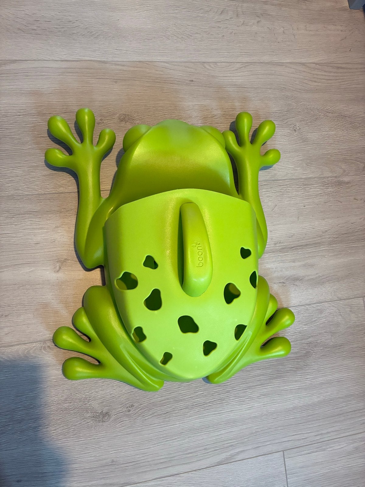BOON Frog Pod Badkikker Badspeelgoed Opberger, Opbergfunctie, Gebruikt, Ophalen of Verzenden, Overige typen