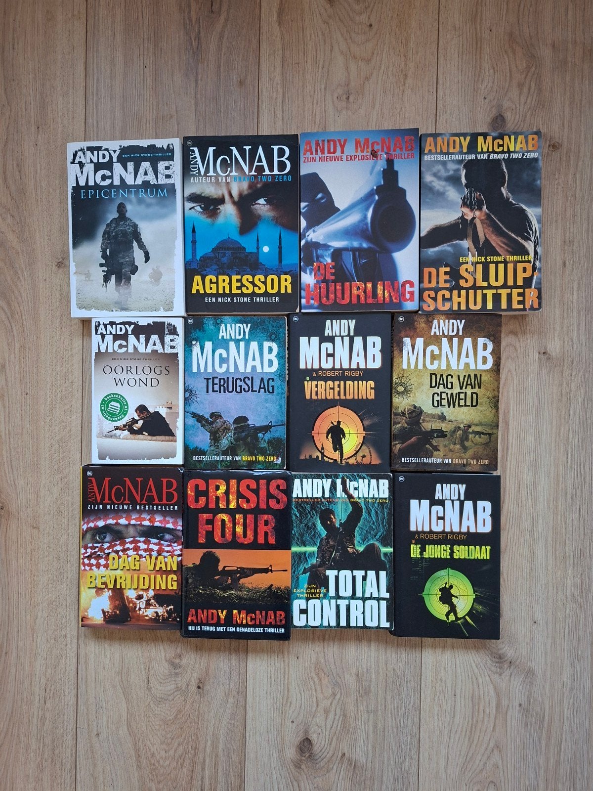 Andy McNAB boeken, Boeken, Ophalen of Verzenden, Gelezen, Andy McNab