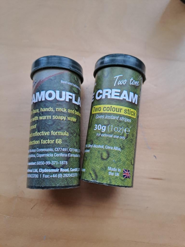 1 x camouflage Crème +  tool, Nieuw, Ophalen of Verzenden, BCB.A.T.A. Industries, Clydesmuir Road, Cardiff, CF24 2QS, UK