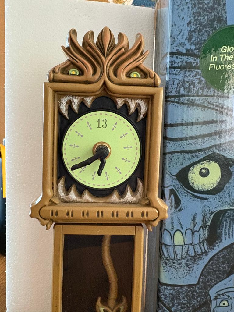 Disney Haunted Mansion Klok - Gloed in het donker, Ophalen, Zo goed als nieuw
