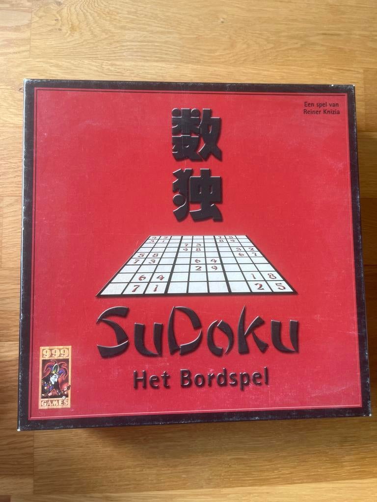 Sudoku Het Bordspel van Reiner Knizia (999 Games), Hobby en Vrije tijd, Gezelschapsspellen | Bordspellen, Een of twee spelers