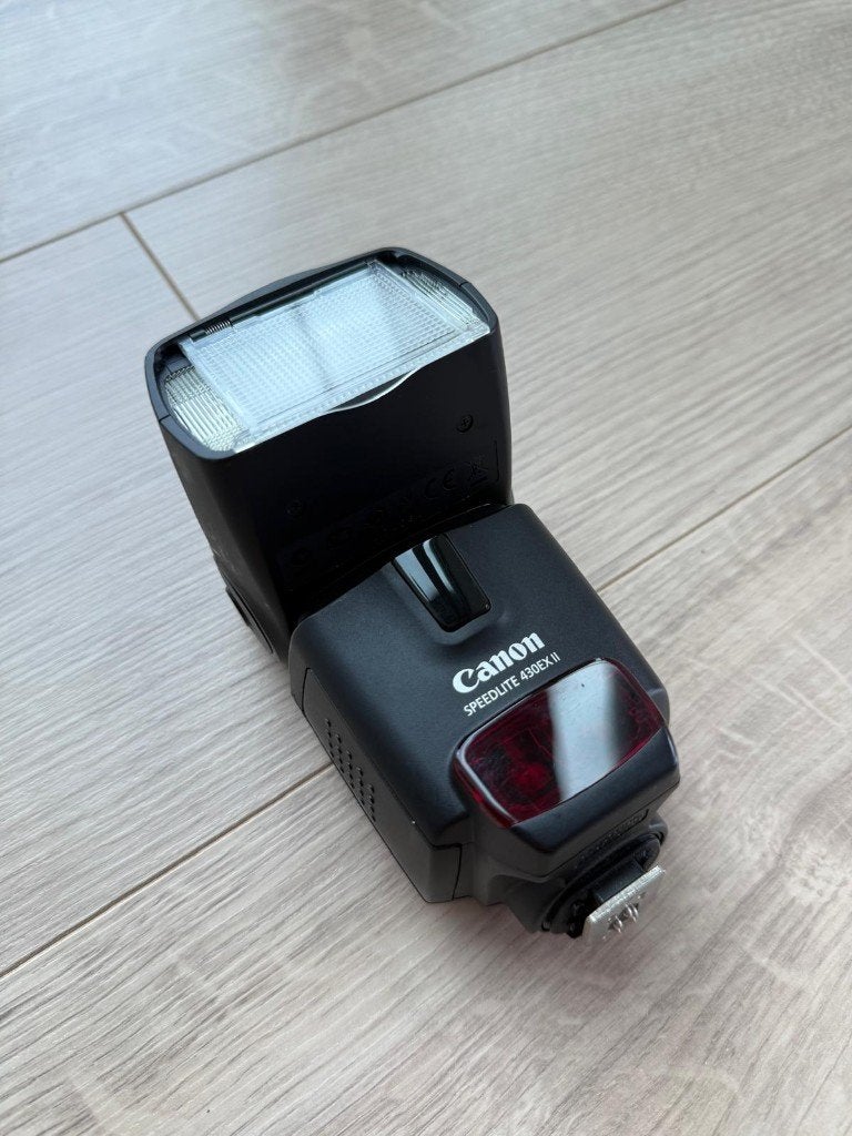 Canon Speedlite 430EX II flitser + incl originele Canon hoes, Audio, Tv en Foto, Fotografie | Flitsers, Ophalen, Zo goed als nieuw