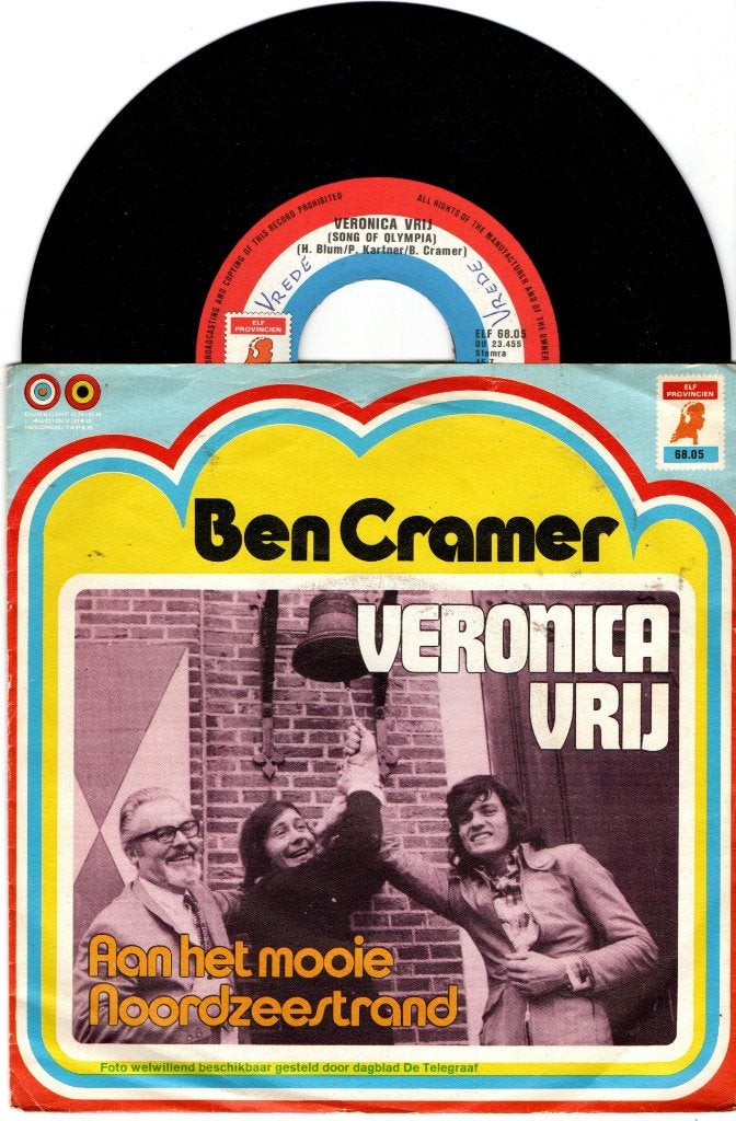 Ben Cramer – Veronica Vrij, Cd's en Dvd's, Vinyl | Nederlandstalig, Gebruikt, Levenslied of Smartlap, Beschermende buitenhoes