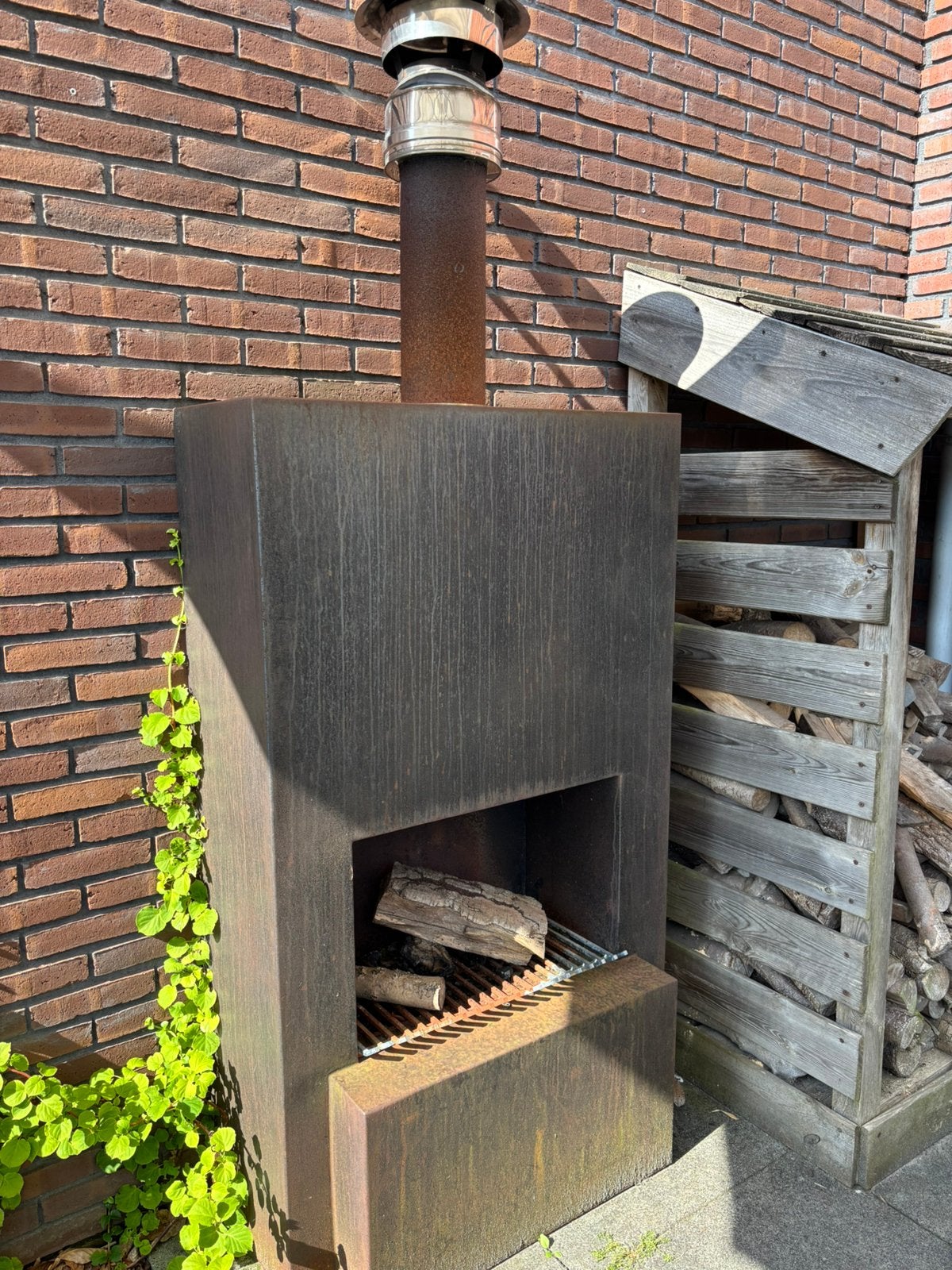 GardenmaxX tuinhaard, Ophalen, Gebruikt