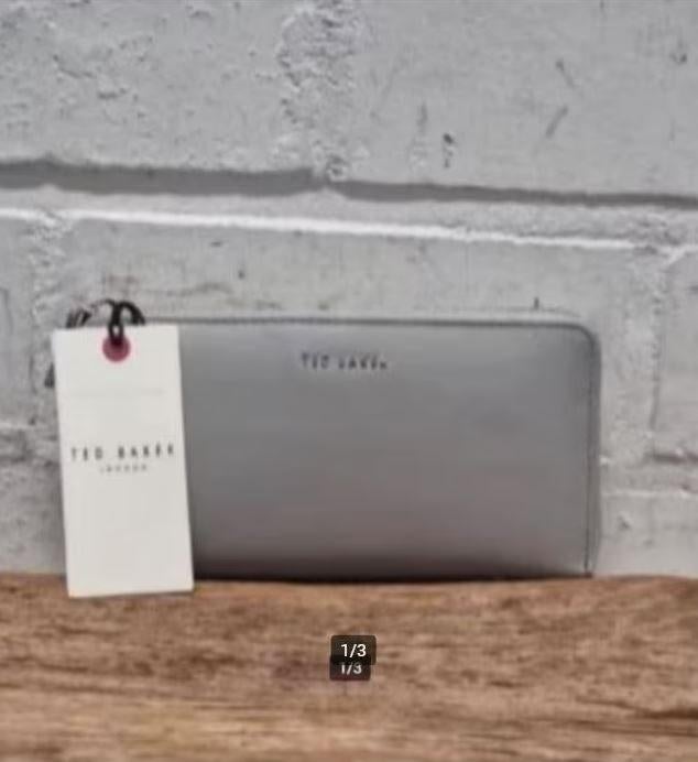 Ted Baker - Prachtige leren portemonnee - Nieuw, Overige kleuren, Nieuw, Ophalen of Verzenden, X