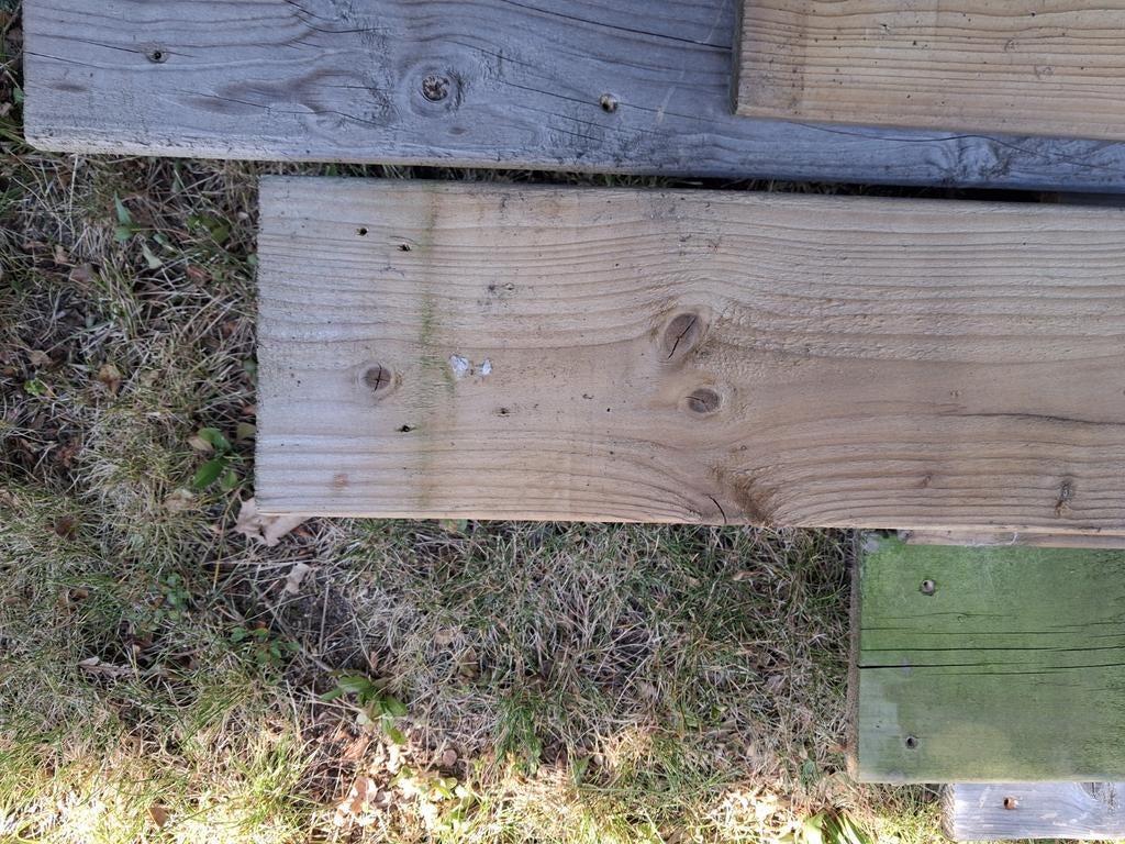 Tuin planken geimpregneerd 2.85 m 10 stuks, Tuin en Terras, Ophalen, Hout, Minder dan 3 meter, 1 tot 2 meter