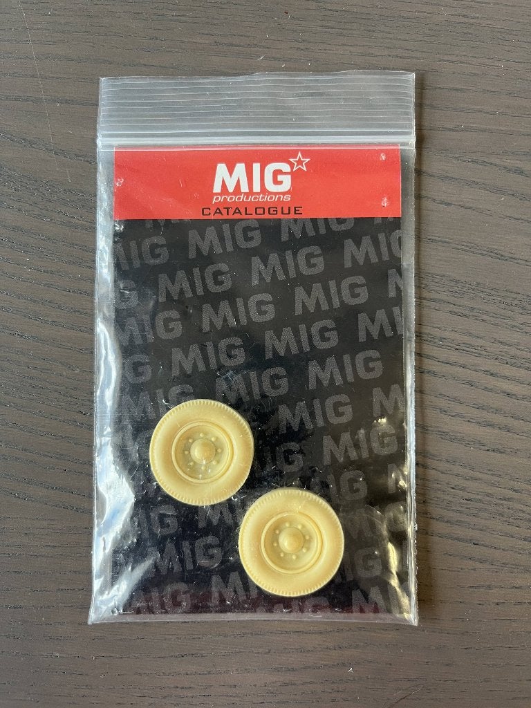 MIG Productions 1/35 resin wheels Sdkfz 11, Overige merken, Tank, 1:32 tot 1:50, Nieuw