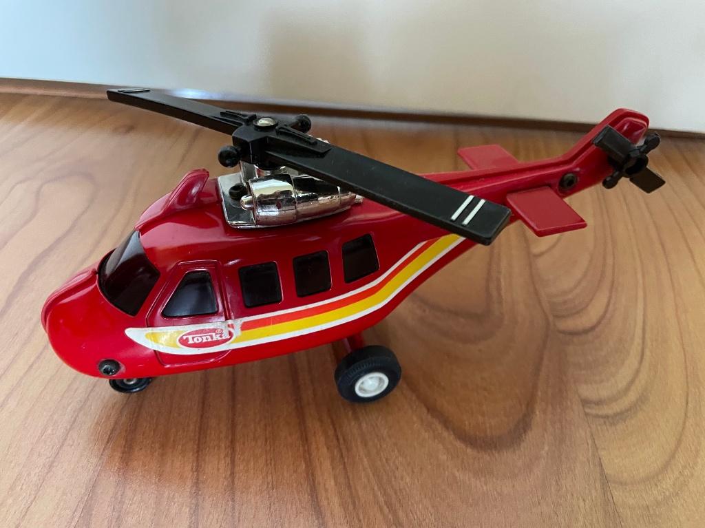 Tonka vintage helikopter, Kinderen en Baby's, Speelgoed | Speelgoedvoertuigen, Ophalen, Gebruikt