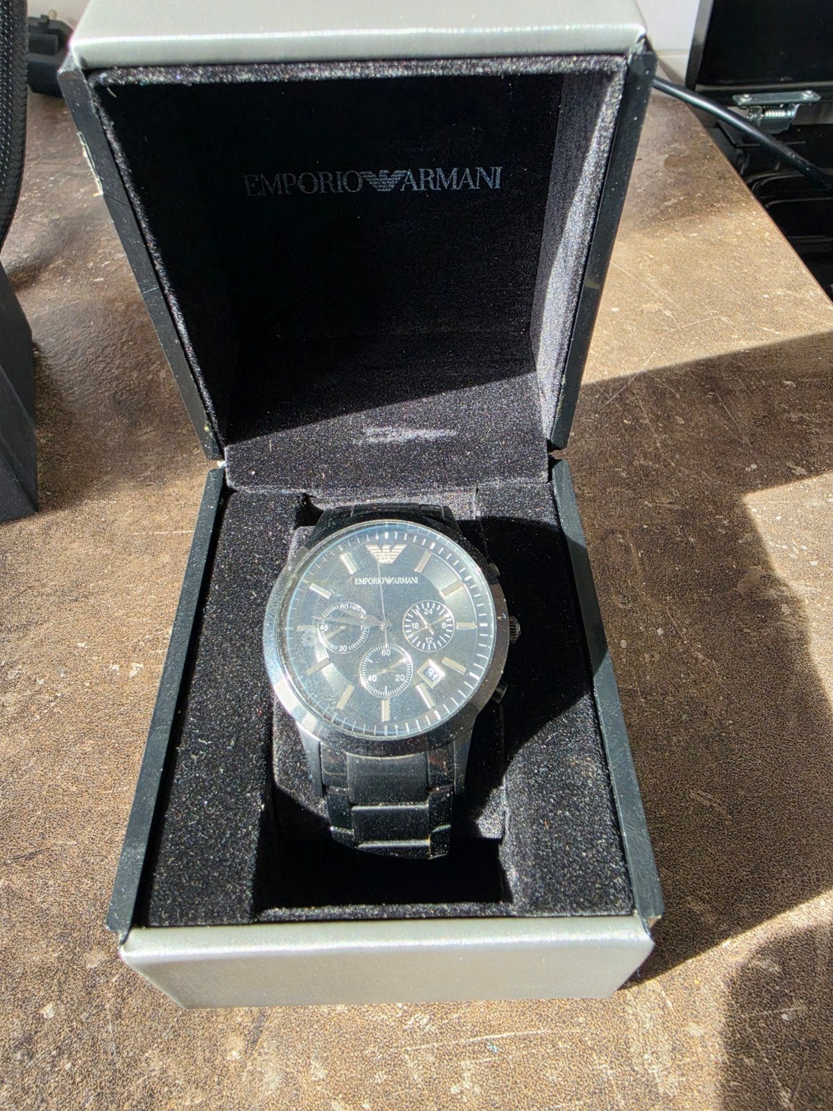 Armani Horloge ZGAN, Ophalen of Verzenden, Zo goed als nieuw
