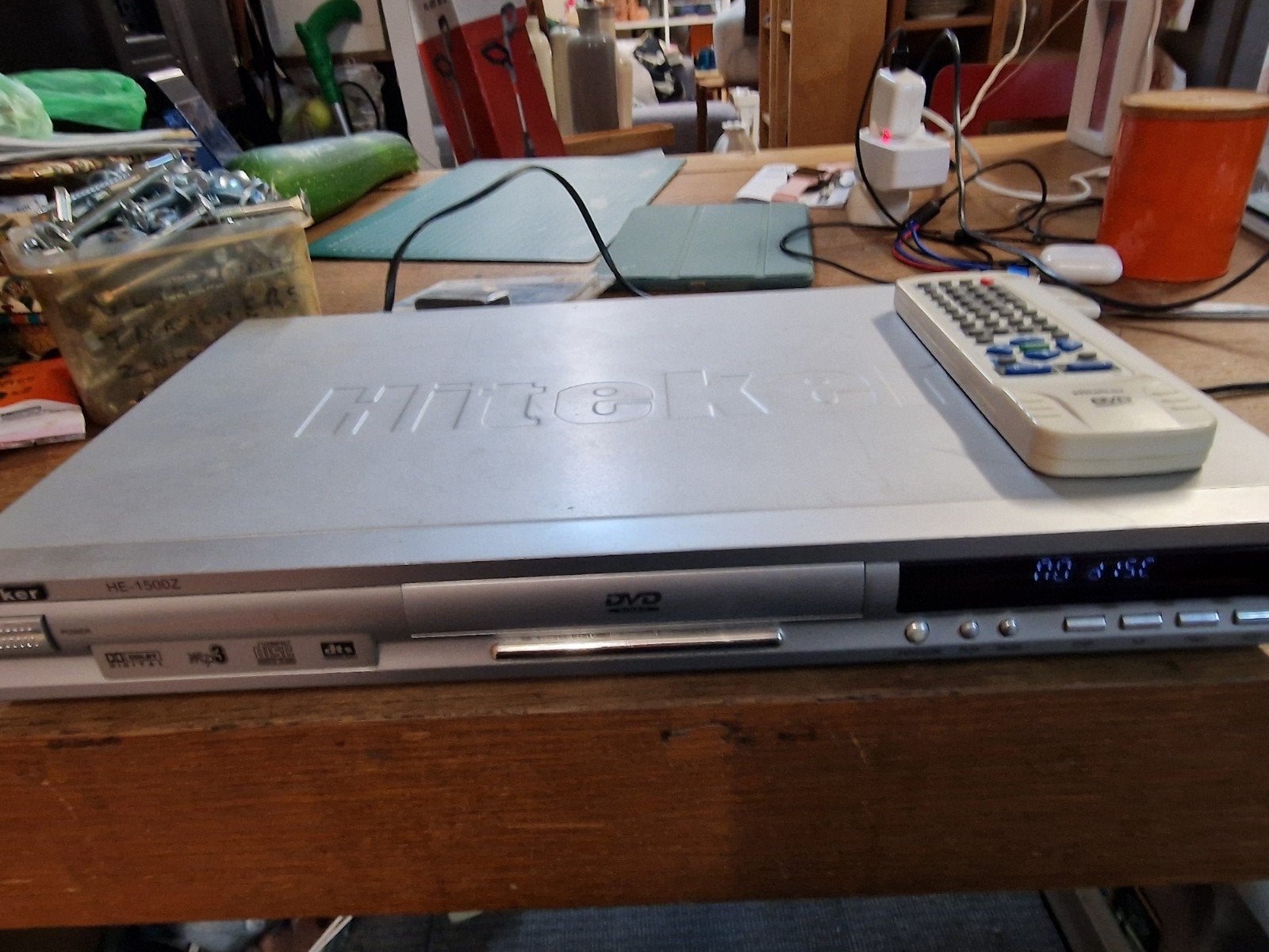 Hiteker HE-1500Z DVD-speler, Ophalen, Gebruikt, Dvd-speler, Overige merken
