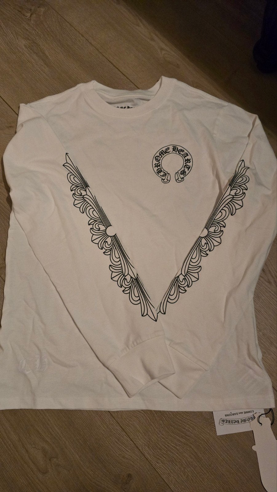 Chrome Hearts x Comme des Garçons T-shirt, Kleding | Heren, Chrome Hearts, Maat 48/50 (M), Wit, Nieuw