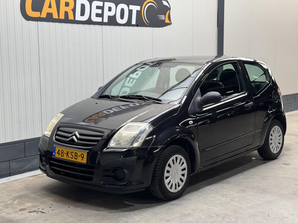 Citroen C2 1.4i Furio, Auto's, Citroën, Voorwielaandrijving, 4 cilinders, 965 kg, Zwart