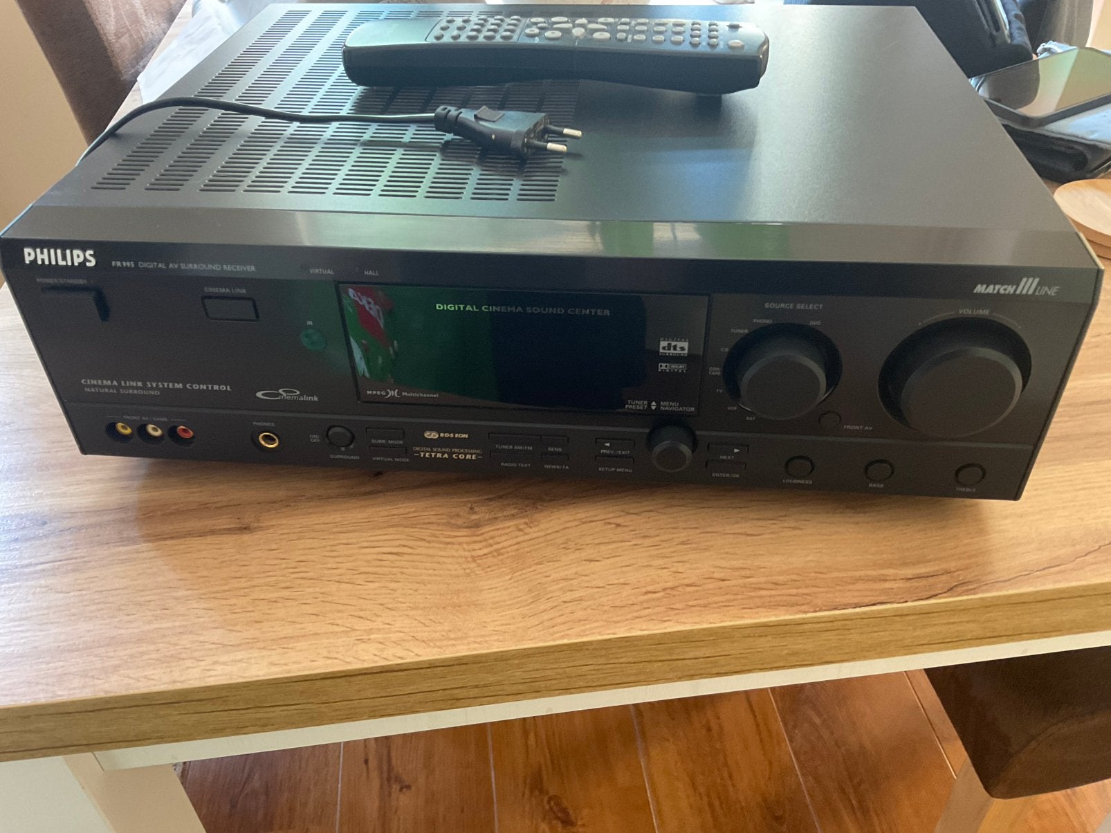 Philips FR995 in topvorm! 5x100wt DTS etc,, topstaat!, Overige merken, Ophalen of Verzenden, Zo goed als nieuw, 60 tot 120 watt