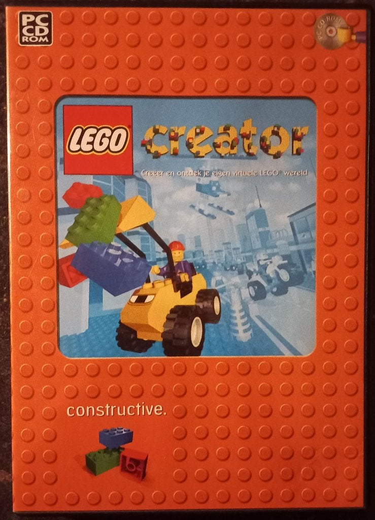 LEGO PC CD Rom CREATOR (constructive)., 1 speler, Eén computer, Ophalen of Verzenden, Zo goed als nieuw